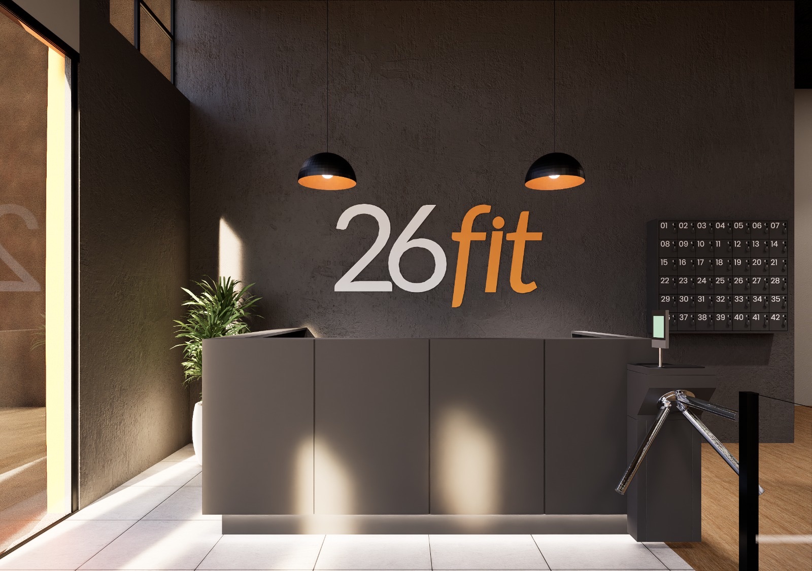 Fachada da 26fit Alvorada - Getúlio Vargas